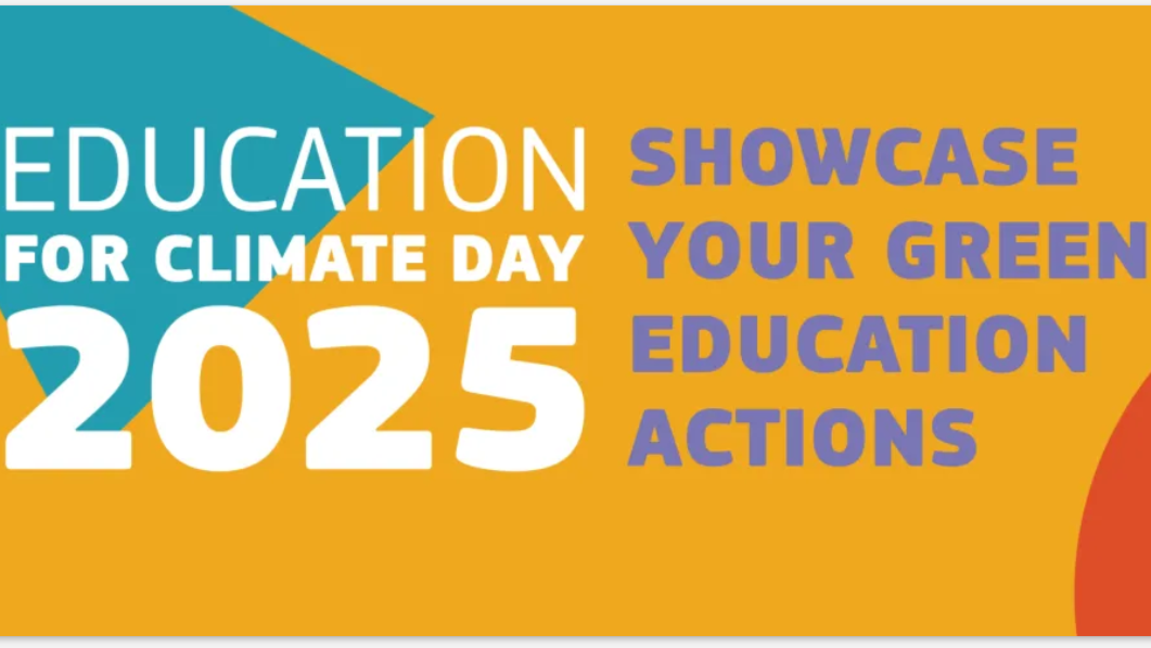Education for Climate Day promotional Banner